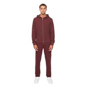 Duck and Cover Mens Optimus Combat Tracksuit Set / Wine